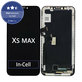 Schermo In-Cell per iPhone XS Max, Vetro touch con cornice, FixPremium