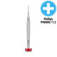 Cacciavite Everyday Phillips PH0000 1,2 mm in acciaio al vanadio, 2UUL