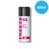 Spray congelante -55 °C infiammabile non conduttivo, 400 ml, Freeze 55