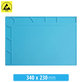Tappetino in silicone antistatico ESD termoresistente 34 x 23cm