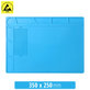 Tappetino in silicone antistatico ESD termoresistente 35 x 25cm