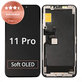 Schermo per iPhone 11 Pro, Vetro touch con cornice, Refurbished