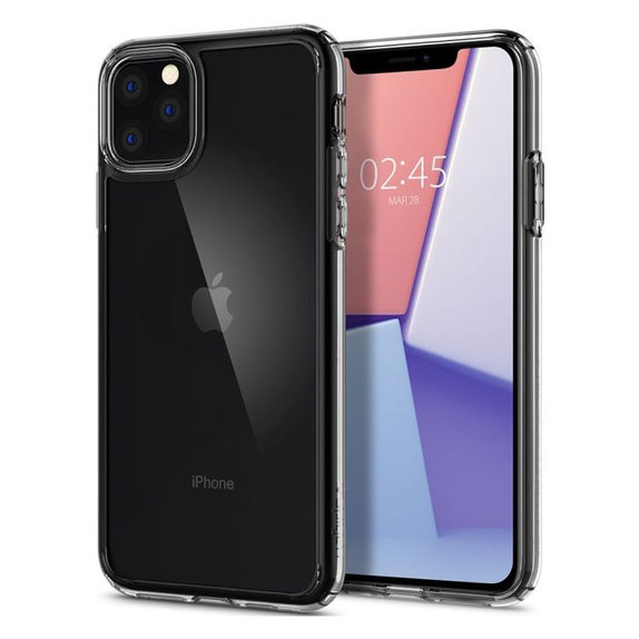 Custodia Ultra Hybrid per iPhone 11 Pro Max, Transparent, Spigen