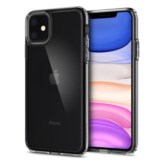 Custodia Ultra Hybrid per iPhone 11, Transparent, Spigen