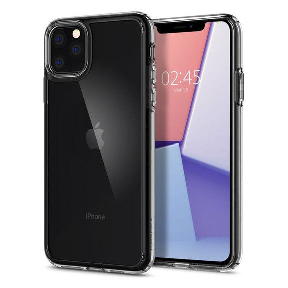 Custodia Ultra Hybrid per iPhone 11 Pro, Transparent, Spigen