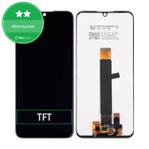 Schermo LCD per MotGoldla Moto E6 Plus, Vetro touch senza cornice