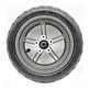 Set ruota posteriore per Xiaomi Mi Electric Scooter 1S, 2 M365, Essential, Black, C002550001900, C002550003500 Genuine Service Pack