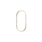 Frame lente fotocamera posteriore per iPhone XS, Gold