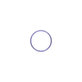 Frame lente fotocamera posteriore per iPhone XR, Blue