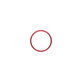 Frame lente fotocamera posteriore per iPhone XR, Red
