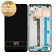 Schermo per Xiaomi Mi Max 3, Black, Vetro touch con cornice, 560610042033, Genuine Service Pack