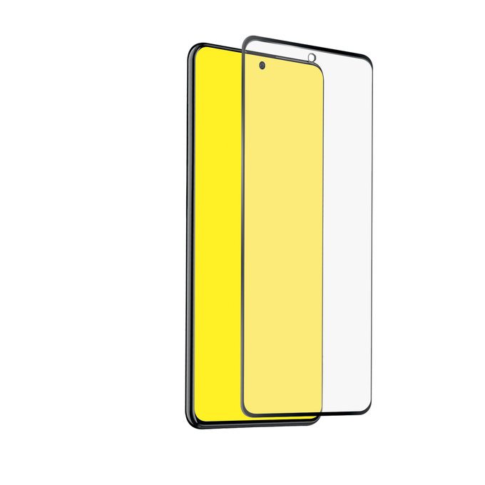 Vetro temperato Full Cover per Samsung A51, A52, A52 5G, Black, SBS