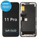 Schermo Soft OLED per iPhone 11 Pro, Vetro touch con cornice, FixPremium