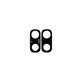 Lente fotocamera posteriore per Samsung Z Flip F700N, GH64-07801A, Genuine Service Pack