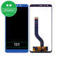 Schermo LCD per Lenovo K9, Blue, Vetro touch senza cornice