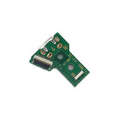 Scheda PCB connettore di ricarica per Sony Playstation 4 Slim, 4 Pro DualShock 4 V2 (CUH-ZCT2)
