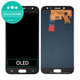 Schermo OLED per Samsung J5 J530F (2017), Black, Vetro touch senza cornice