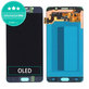 Schermo OLED per Samsung Note 5 N920F, Blue, Vetro touch senza cornice