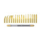 Set lame lucidate a mano con manico 16 in 1, QianLi ToolPlus 011