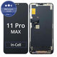 Schermo In-Cell FHD per iPhone 11 Pro Max, Vetro touch con cornice, FixPremium