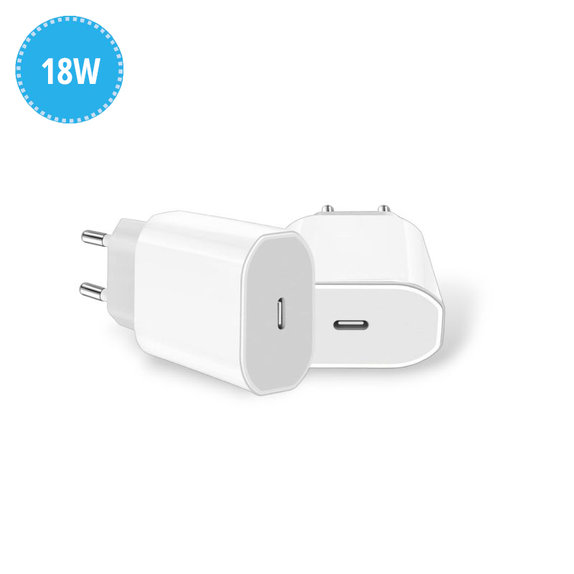 Adattatore di ricarica USB-C 18W, Compatibile con Apple