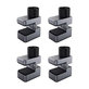 Morsetto in alluminio con rivestimento in gomma, apertura 11mm, 4pcs, QianLi iClamp