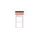 Vassoio SIM per Xiaomi Mi 9T, Mi 9T Pro, Red Flame, 4810964000L6, Genuine Service Pack