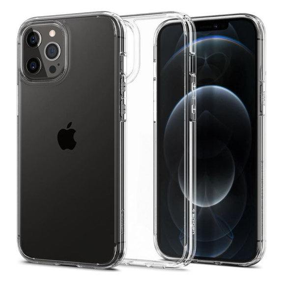 Custodia Ultra Hybrid per iPhone 12 Pro Max, Transparent, Spigen