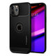 Custodia Rugged Armor per iPhone 12, 12 Pro, Black, Spigen