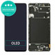 Schermo OLED per Samsung A71 A715F, Vetro touch con cornice