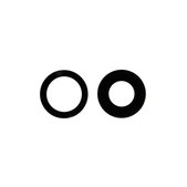 Lente fotocamera posteriore 2 pz per iPhone 12, 12 Mini