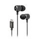 Cuffie con microfono Lightning, Black, SBS
