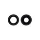 Set lente fotocamera posteriore con frame 2 pz per iPhone 12, 12 Mini, Black