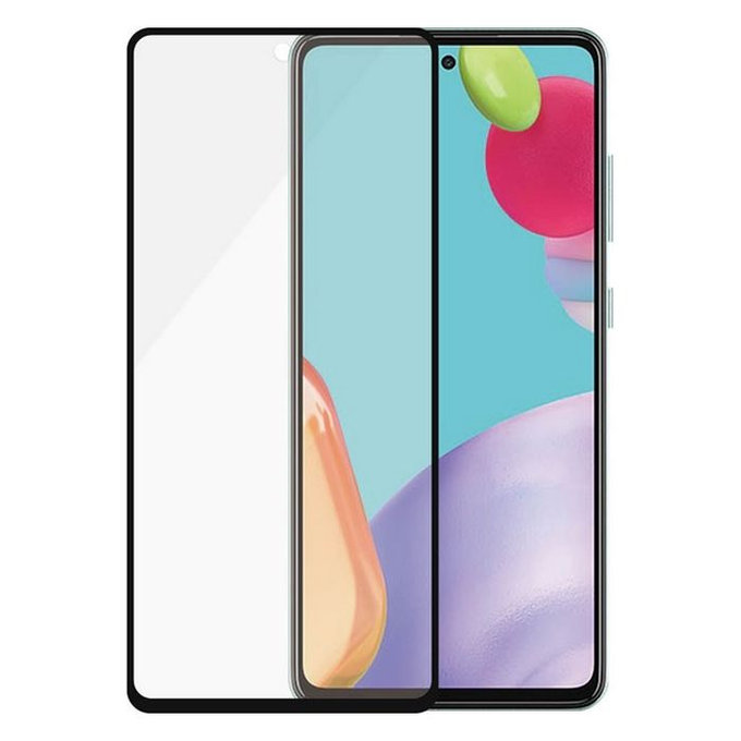 Vetro temperato Case Friendly AB per Samsung A52, A52 5G, A52s, A53 5G, Black, PanzerGlass