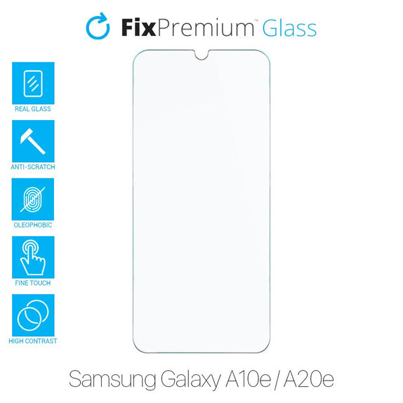 Vetro temperato per Samsung A10e, A20e, FixPremium