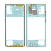 Telaio centrale per Samsung A71 A715F, Prism Crush Blue, GH98-44756C, Genuine Service Pack