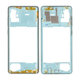 Telaio centrale per Samsung A71 A715F, Prism Crush Blue, GH98-44756C, Genuine Service Pack
