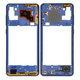 Telaio centrale per Samsung A21s A217F, Blue, GH97-24663C, Genuine Service Pack