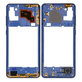 Telaio centrale per Samsung A21s A217F, Blue, GH97-24663C, Genuine Service Pack