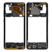 Telaio centrale per Samsung A21s A217F, Black, GH97-24663A, Genuine Service Pack