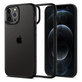 Custodia Ultra Hybrid per iPhone 12, 12 Pro, Black, Spigen