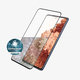Vetro temperato Case Friendly AB per Samsung S21+, Fingerprint komp., Black, PanzerGlass