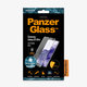 Vetro temperato Case Friendly AB per Samsung S21 Ultra, Fingerprint komp., Black, PanzerGlass
