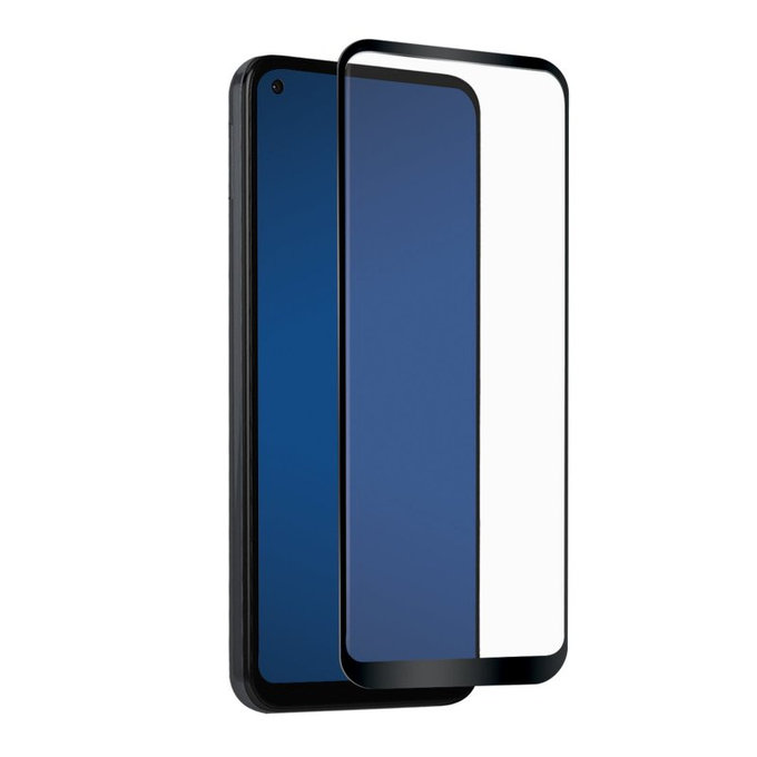 Vetro temperato Full Cover per Samsung A12, A32 5G, M12, A13, A13 5G, A03, A04s, Black, SBS