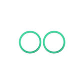 Frame lente fotocamera posteriore 2pcs per iPhone 11, 12, 12 Mini, Green