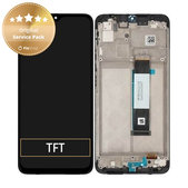 Schermo per Xiaomi Redmi 9T, Carbon Gray, Vetro touch con cornice, 560001J19S00, Genuine Service Pack