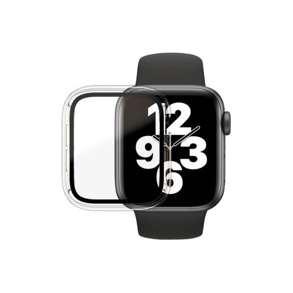 Vetro temperato Full Body AB per Apple Watch 4, 5, 6, SE (1st gen), SE (2nd gen) 40mm, Transparent, PanzerGlass