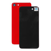 Vetro scocca posteriore e lente fotocamera per iPhone SE 2020, Red