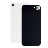 Vetro scocca posteriore e lente fotocamera per iPhone SE 2020, White