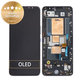 Schermo per Asus ROG Phone 5 ZS673KS, Storm White, Vetro touch con cornice, 90AI0052-R20021, Genuine Service Pack